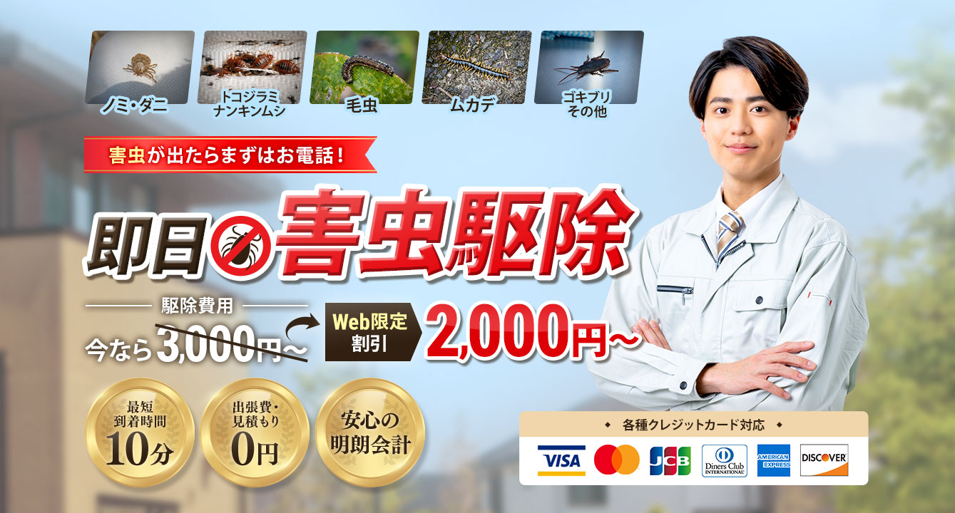 虫駆除サポートSOS